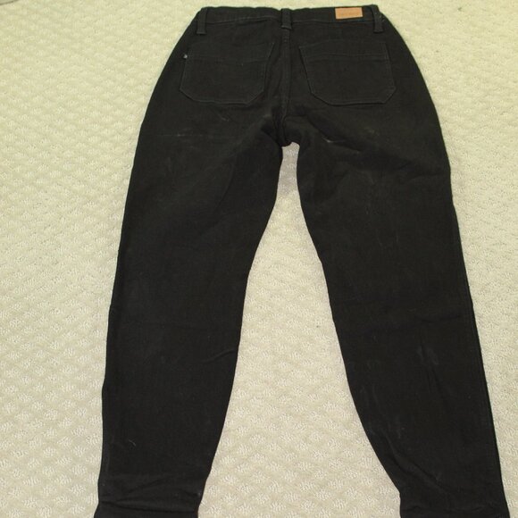 Judy Blue Size 1 / 25 Jogger Black Drawstring Jeans - Picture 2 of 6